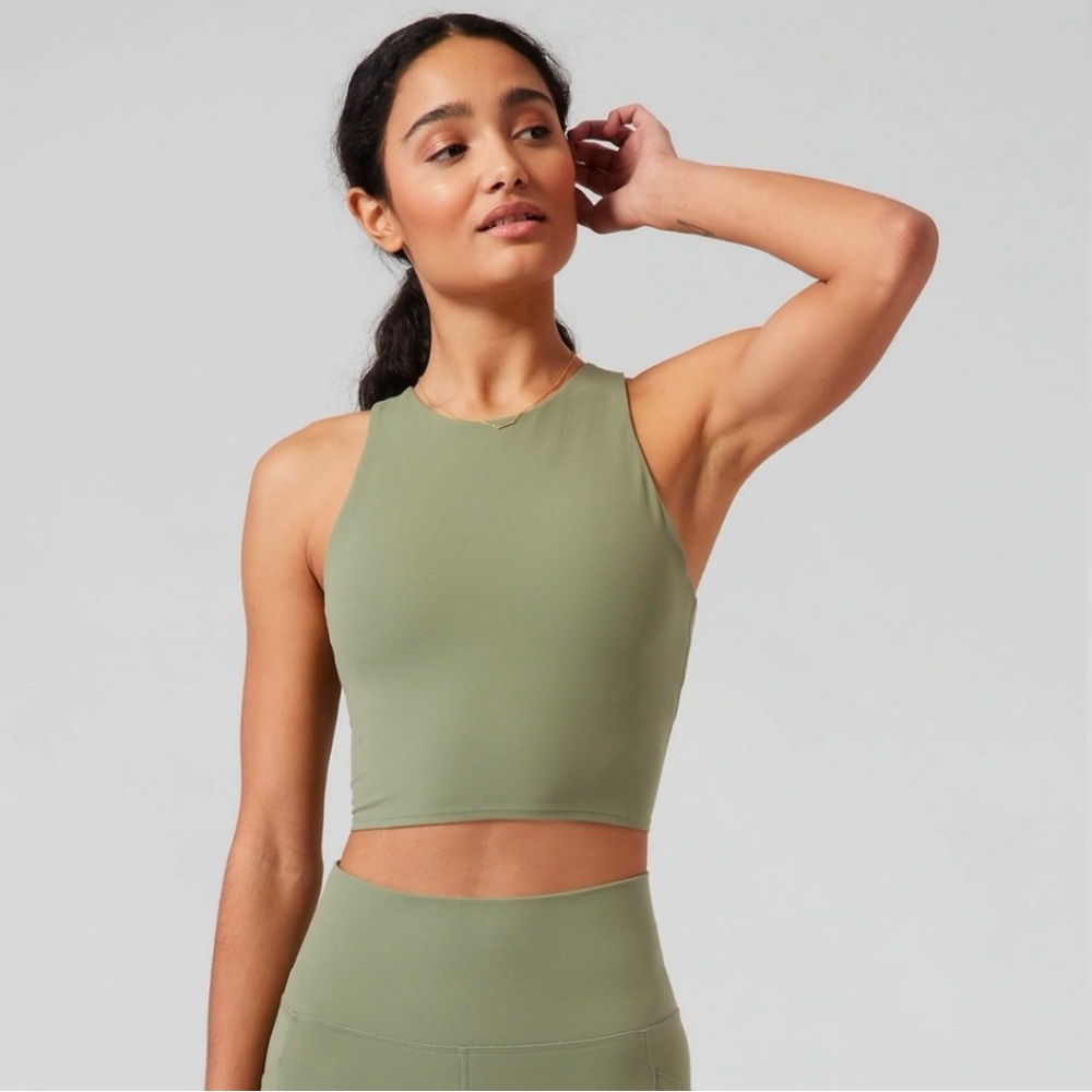 Athleta Cropped Sports Bra
